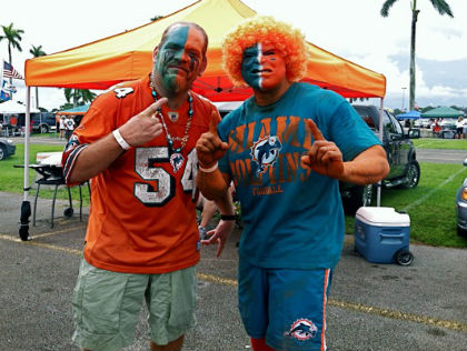 Whether a rookie or veteran, Dolphins tailgating is a blast (Credit: Niema Hulin)