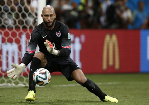 US goalkeeper Tim Howard (credit: ADRIAN DENNIS/AFP/Getty Images)