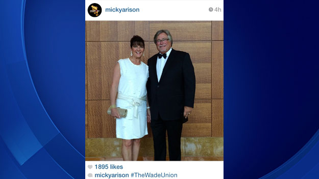 Miami Heat owner Micky Arison announced he is attending Dwyane Wade and Gabrielle Union's wedding.  (Source: Instagram)