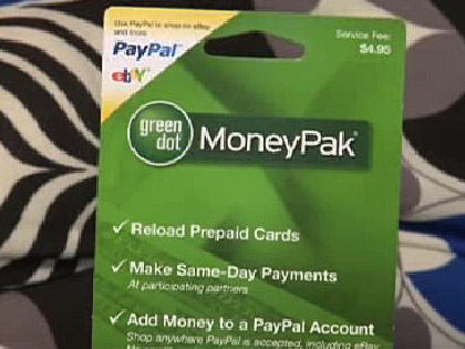 how do you use green dot moneypak