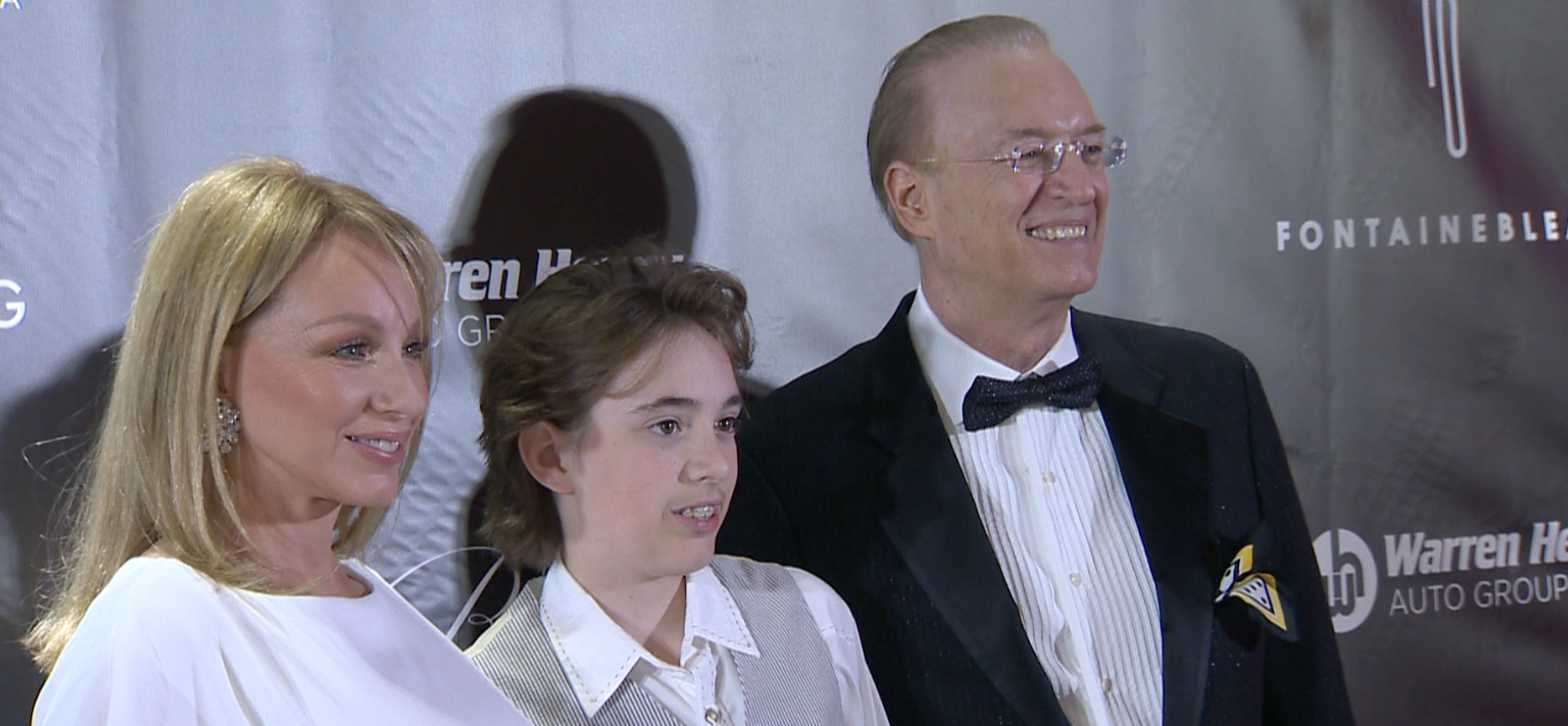 Leah Black and her family at the Black’s 20th Annual Fundraising Gala. (Source: CBS4)