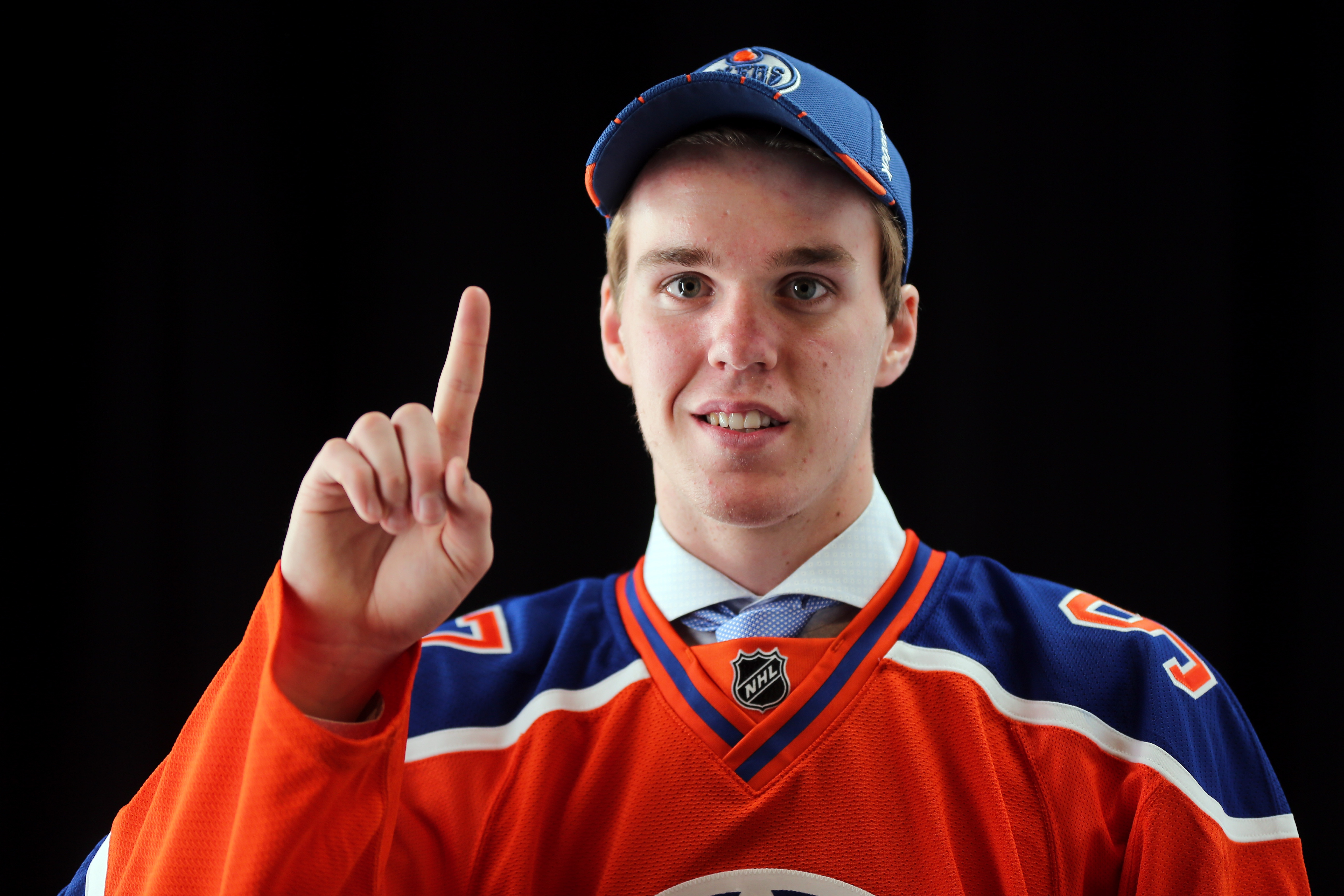 Connor McDavid Goes No. 1 in NHL Draft 