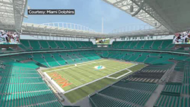 The Dolphins plan to have a new weather canopy constructed before the 2016 season begins. (Courtesy: Miami Dolphins)
