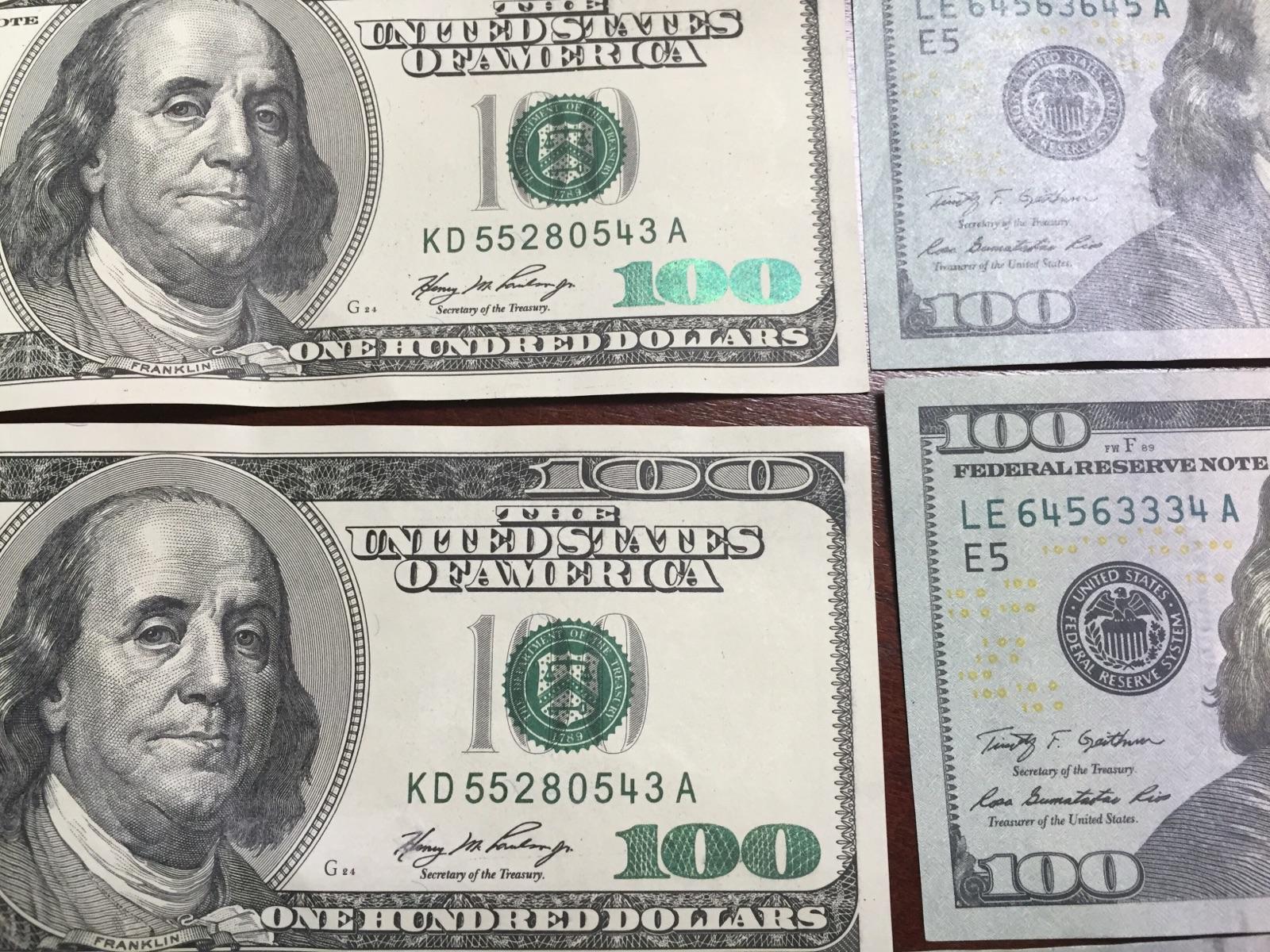 Counterfeit $100 bills confiscated by Monroe Co. Sheriff's Office.  (Source: Monroe Co. Sheriff's Office) 