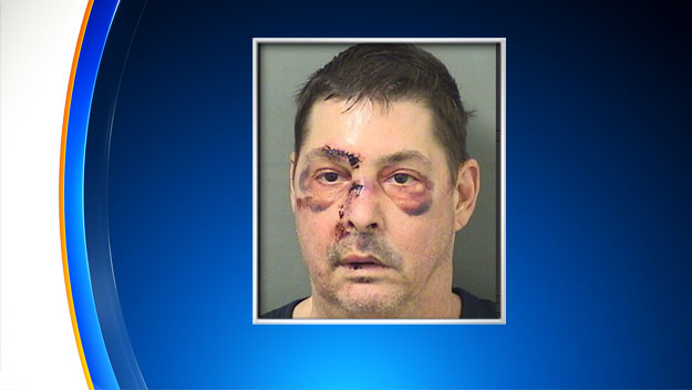 Florida man takes epic mugshot after driving naked near 