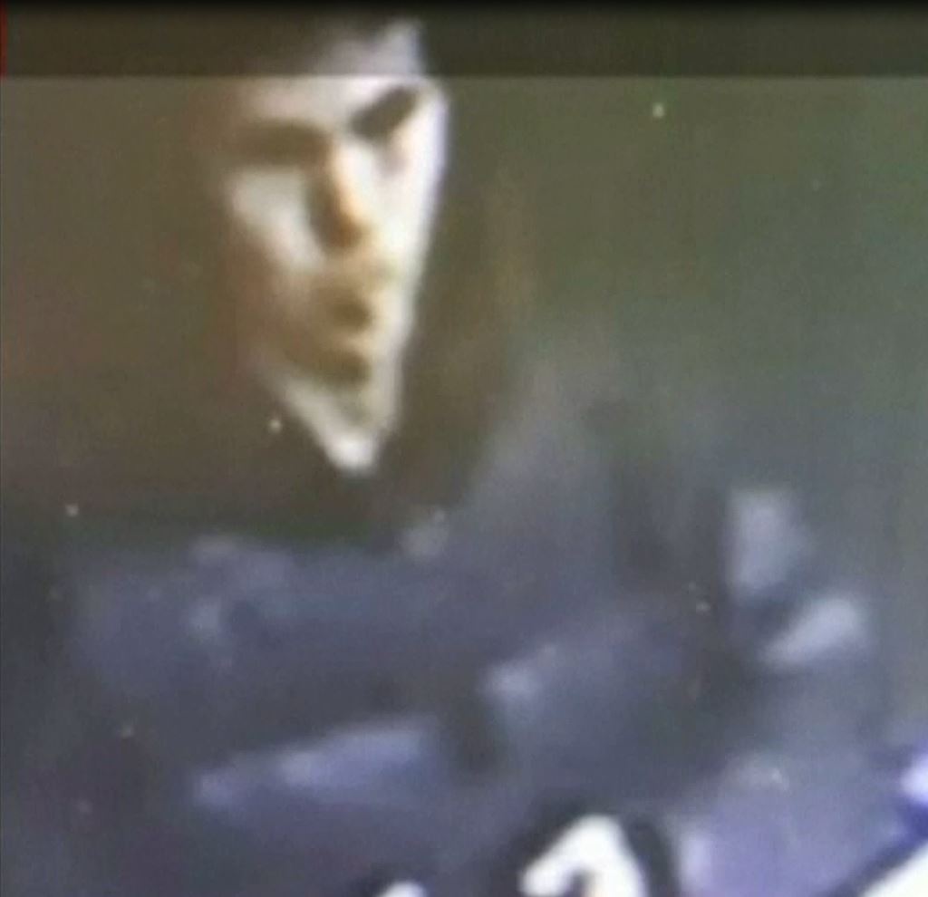 Turkish Police have released three grainy photos of a suspect in the attack. 
