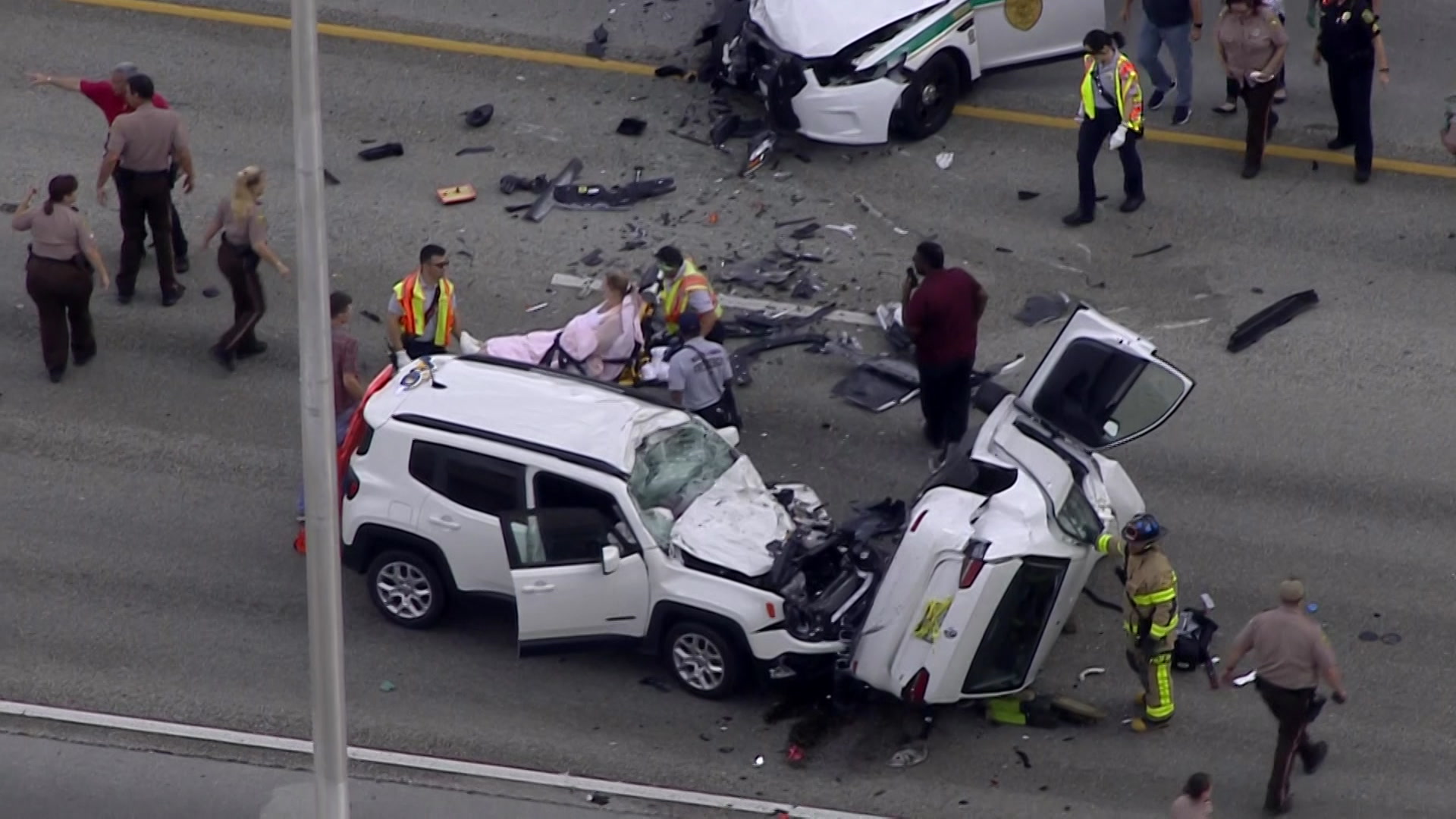 1 Dead, 3 Hospitalized In Wrong-Way Crash On Don Shula Expressway – CBS