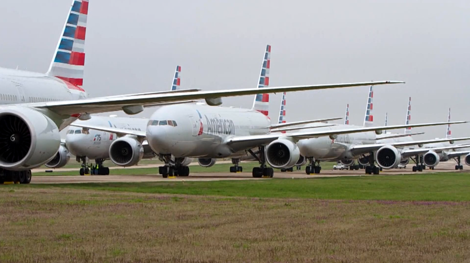 American Airlines Planes Grounded