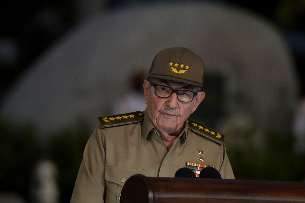 Former Cuban Leader Raul Castro Emerges For High-Level Government Meeting About Protests