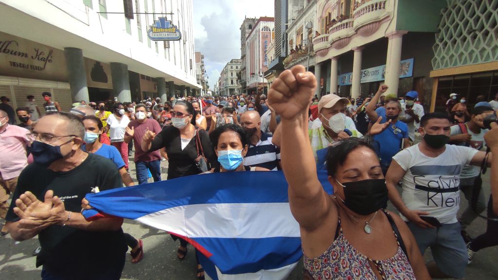 ‘We Are Not Afraid’: Thousands Of People Protesting On The Streets Of Cuba