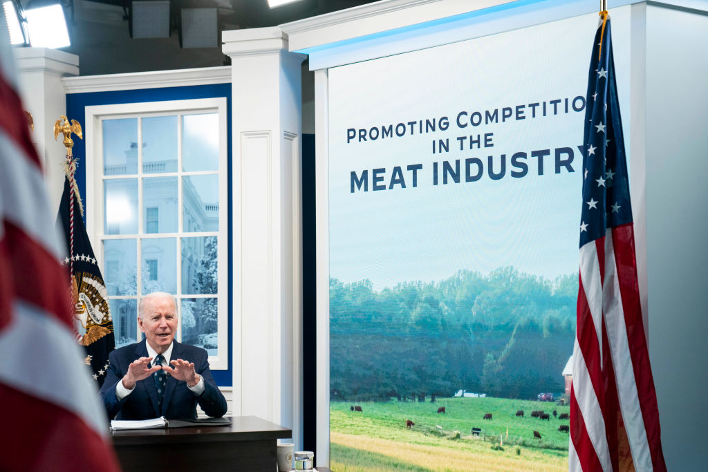 President Biden Meets Farmers, Ranchers & Independent Processors To Tackle Rising Meat Prices