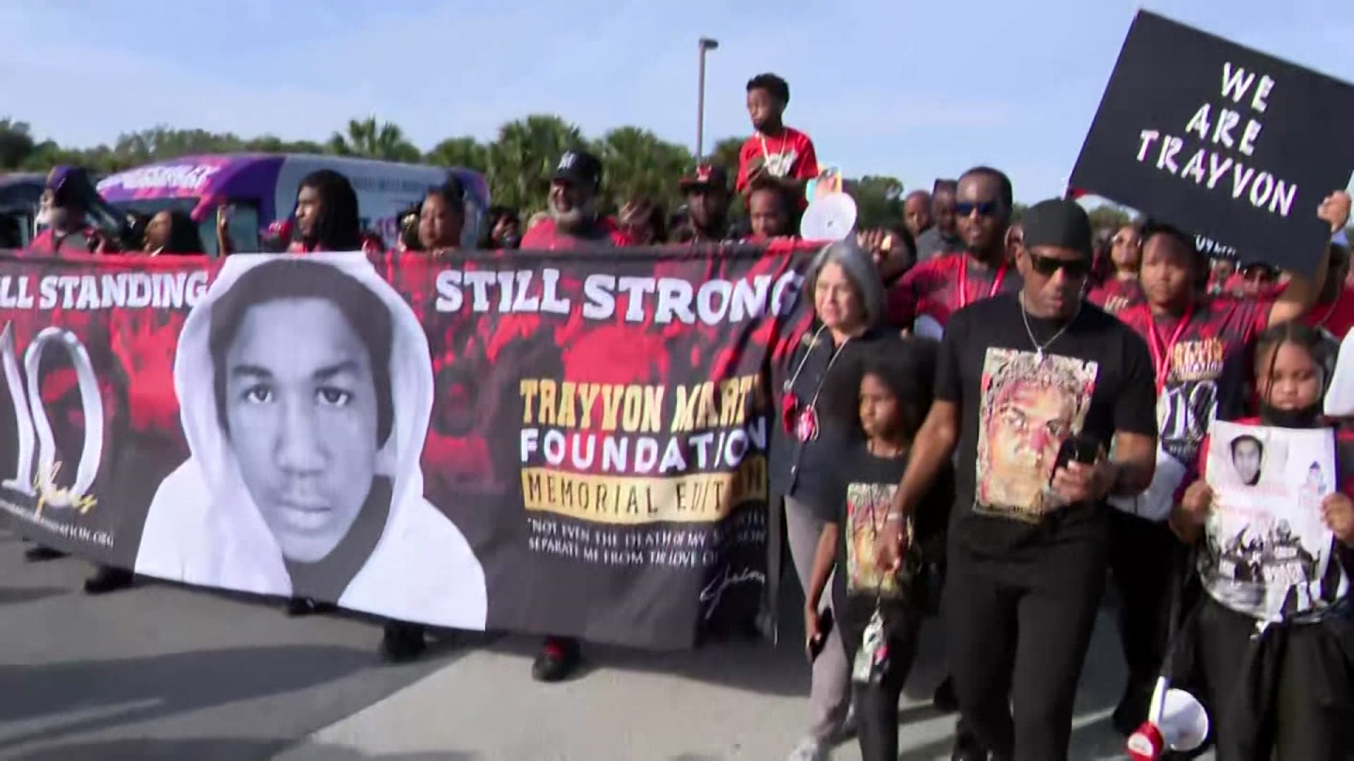 ‘Peace Walk’ Held in Honor of Trayvon Martin on What Would Have Been His Birthday
