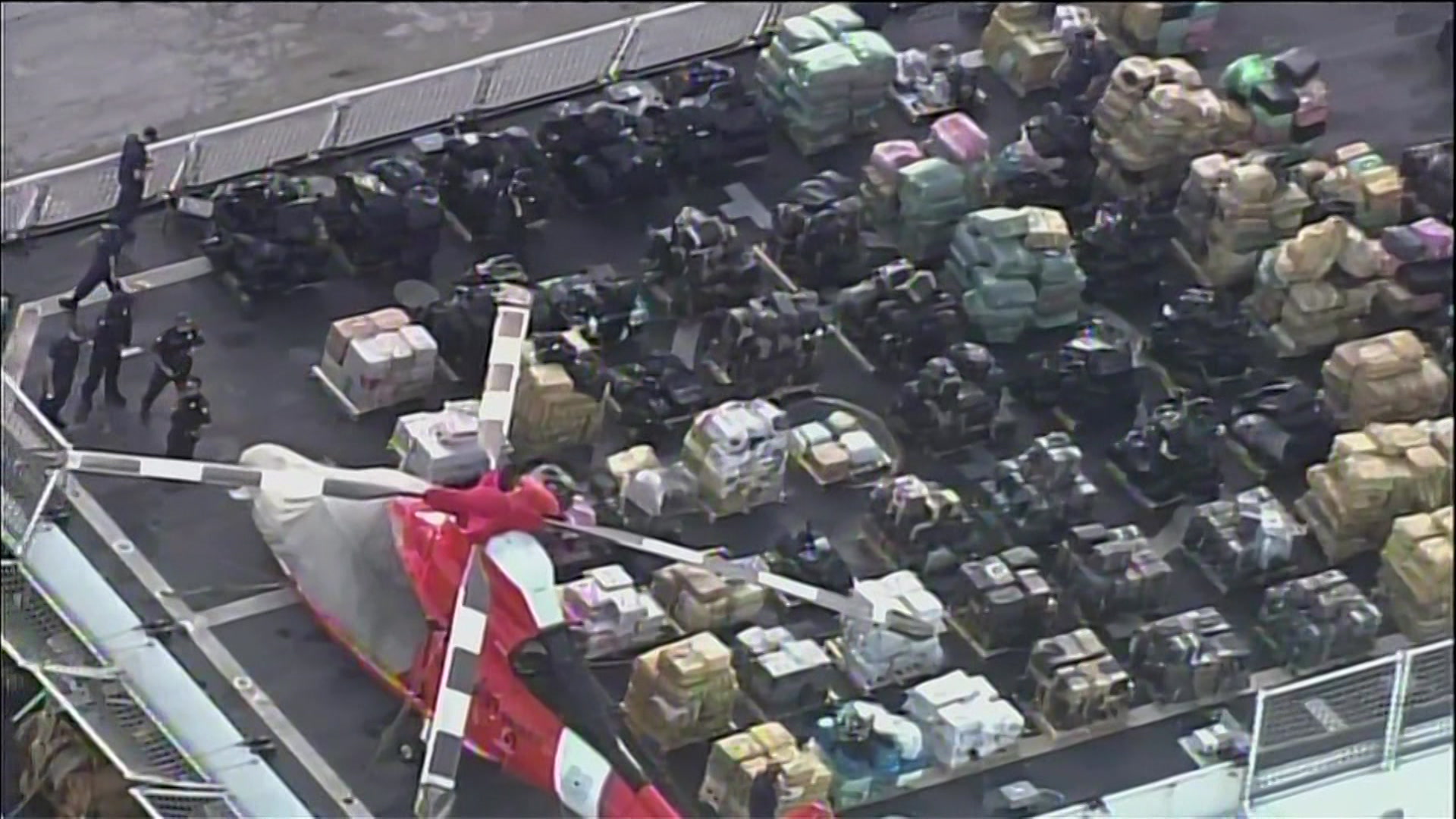 Coast Guard Offloads More Than A Billion Dollars Worth Of Seized Drugs At Port Everglades