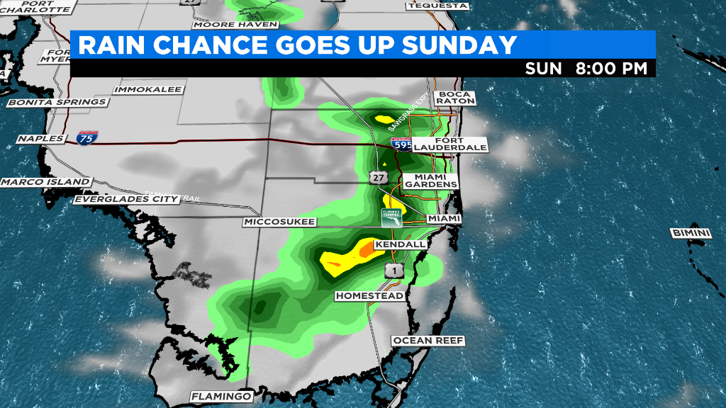 Rain Chance Goes Up This Weekend
