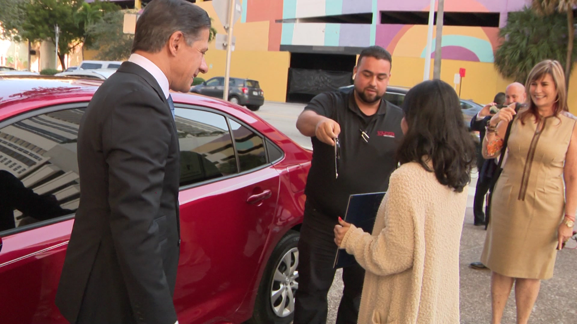Miami-Dade Student Who Walks Home Late At Night From Work Given New Car