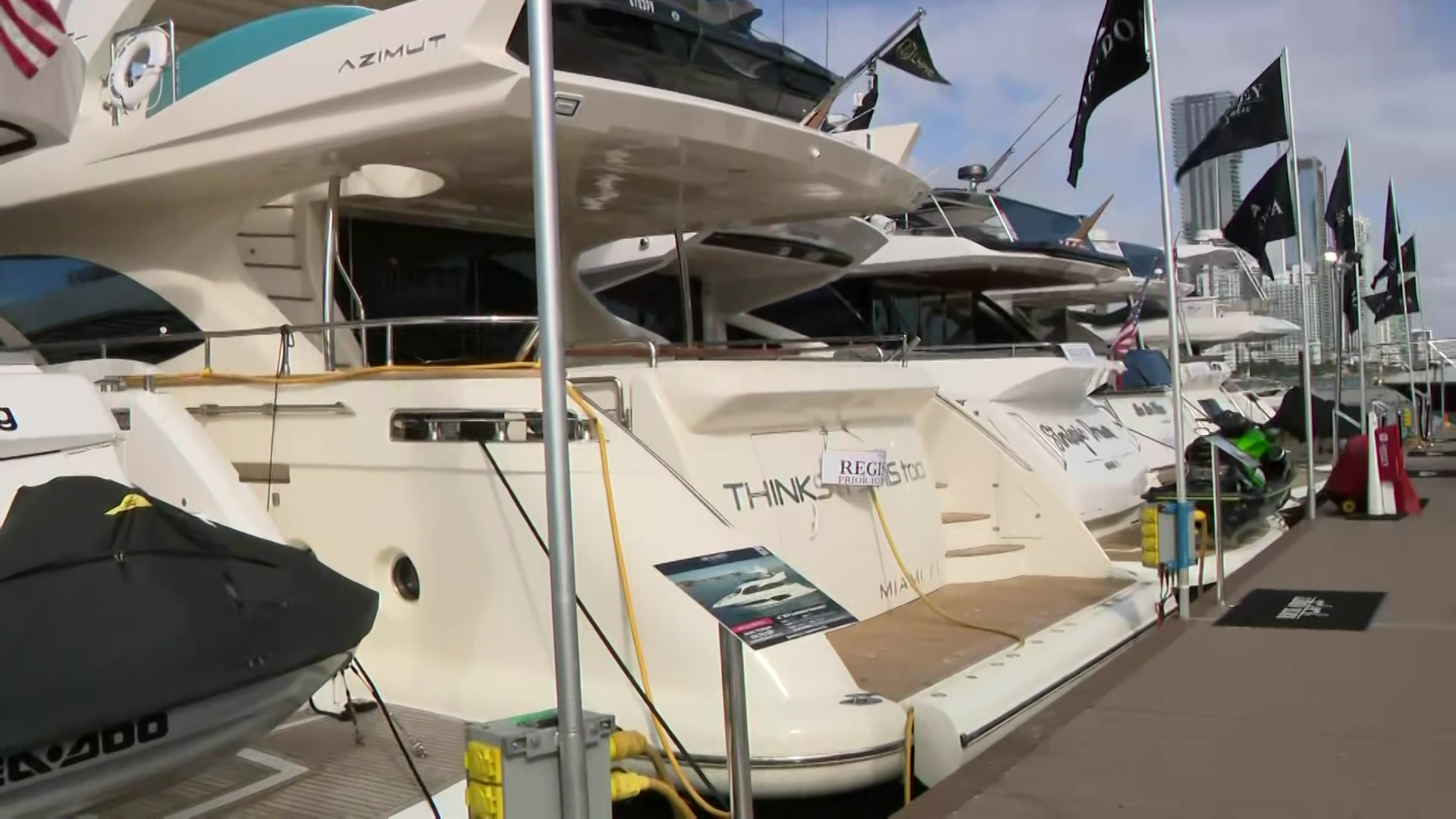 Venetian Marina And Yacht Club Host In Water Trials During The Discover Boating Miami International Boat Show