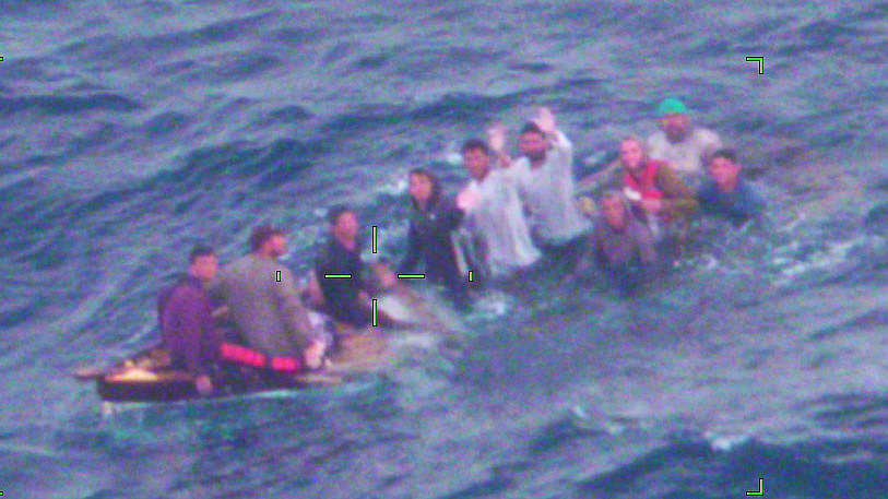 6 Cubans Repatriated After Being Found 40 Miles Off Key Largo In Sinking Vessel