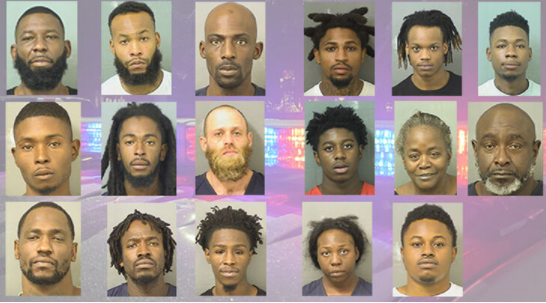 ‘Operation Goodfellas’ Yields 19 Arrests In West Palm Beach; Suspects Face Maximum Penalty Of ‘3,695 Years In Prison’