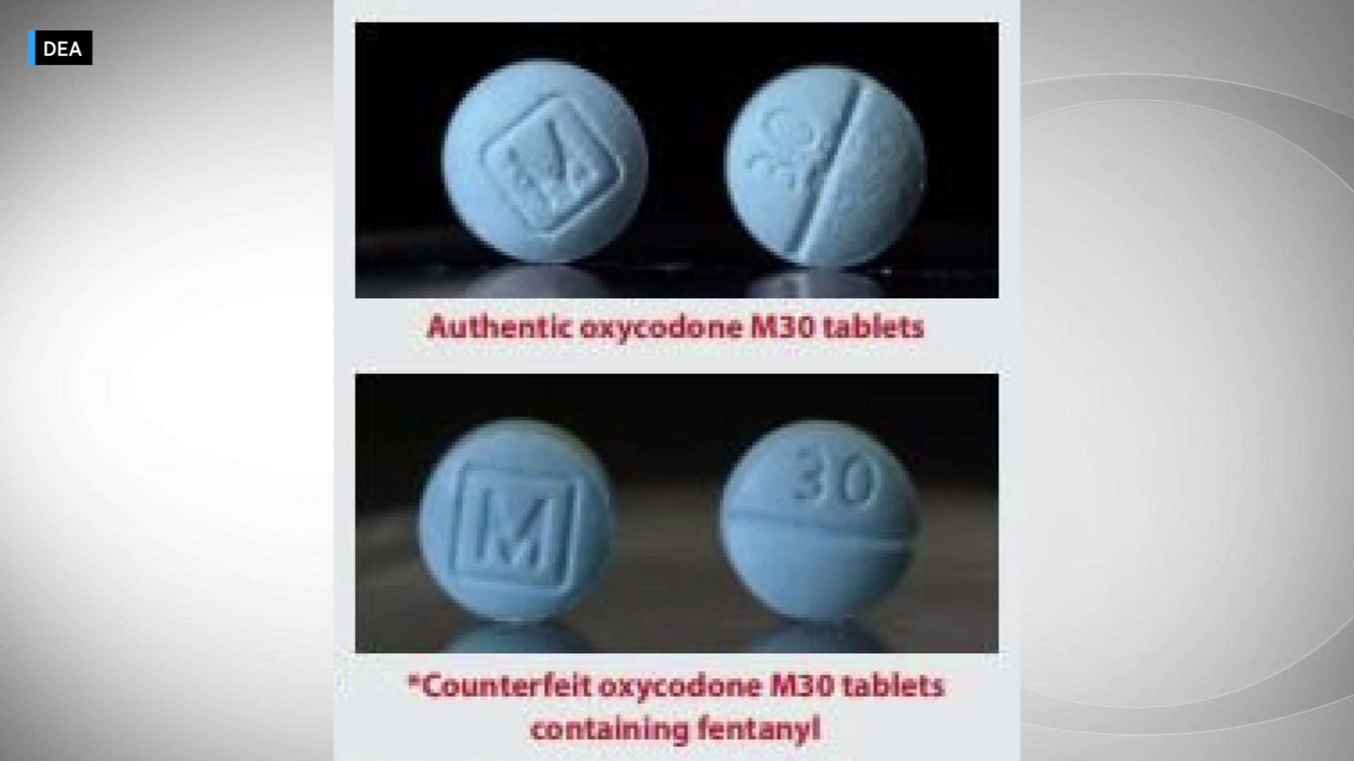 Police Warn Of Counterfeit Opioid Pills That Look Like The Real Thing