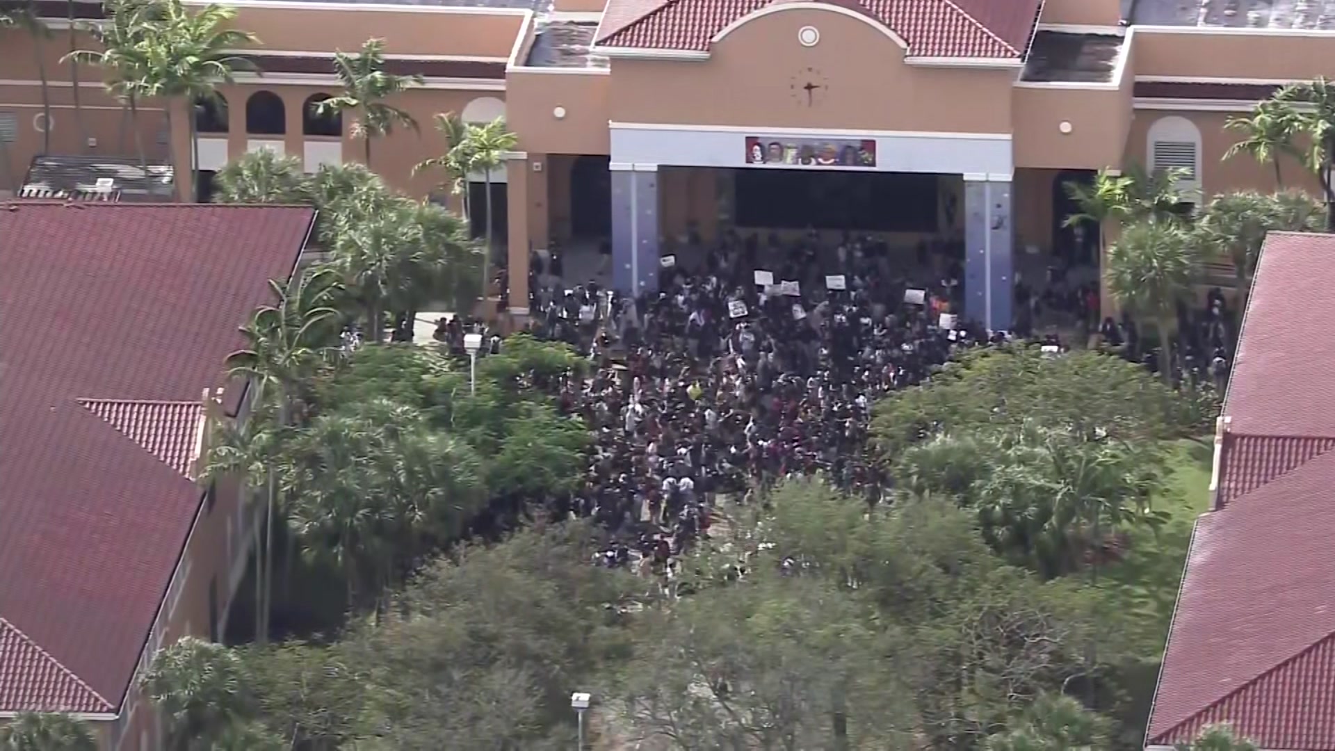 Mast Academy, Pembroke Pines Charter Students Walk Out To Protest ‘Don’t Say Gay’ Bill
