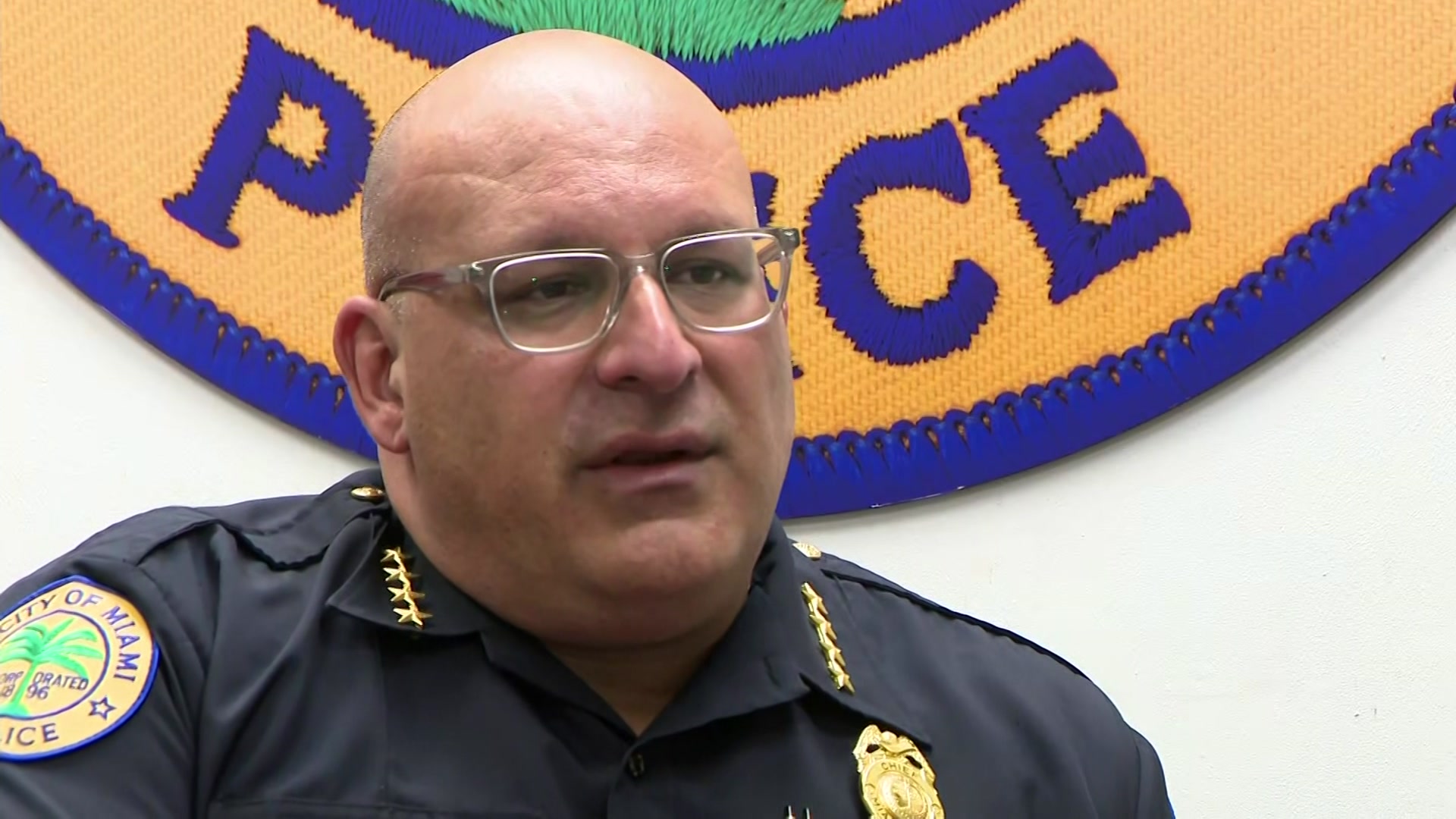 Only On 4: Manny Morales Gives His First Interview Since Officially Becoming Miami Police Chief