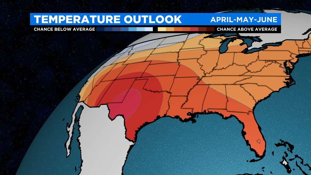 NOAA Spring Outlook Has Drought Expanding Along With Warmer Temperatures