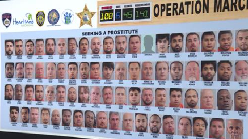 Massive Florida Sex Sting, More Than 100 Arrested Including Three Disney Employees