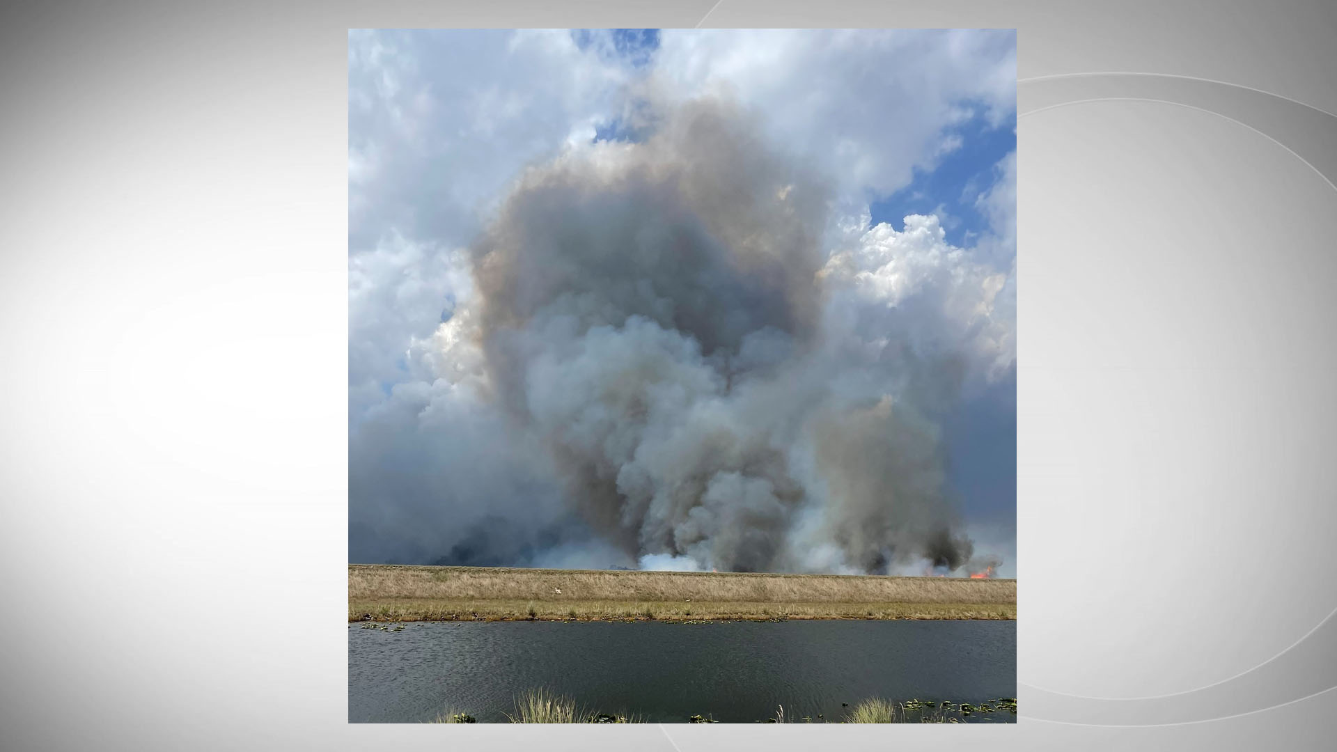 1,500-Acre Brush Fire Burning West Of Miami Lakes