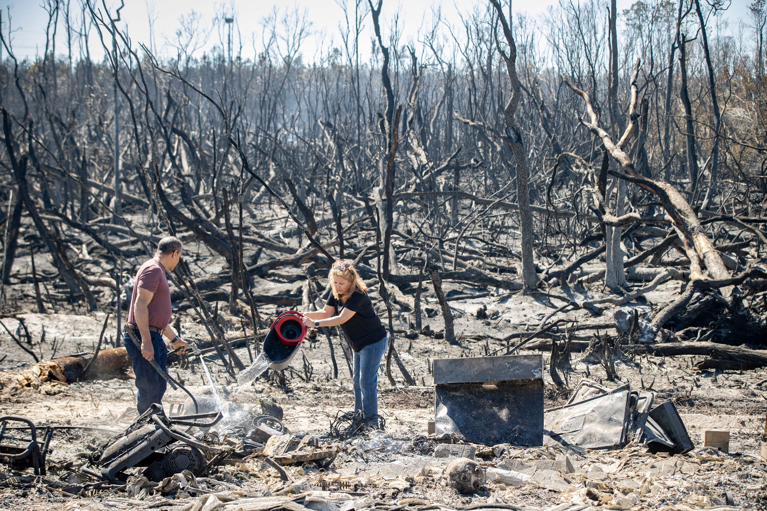 Hundreds Of Residents Allowed To Return Home As Panhandle Wildfires Rage