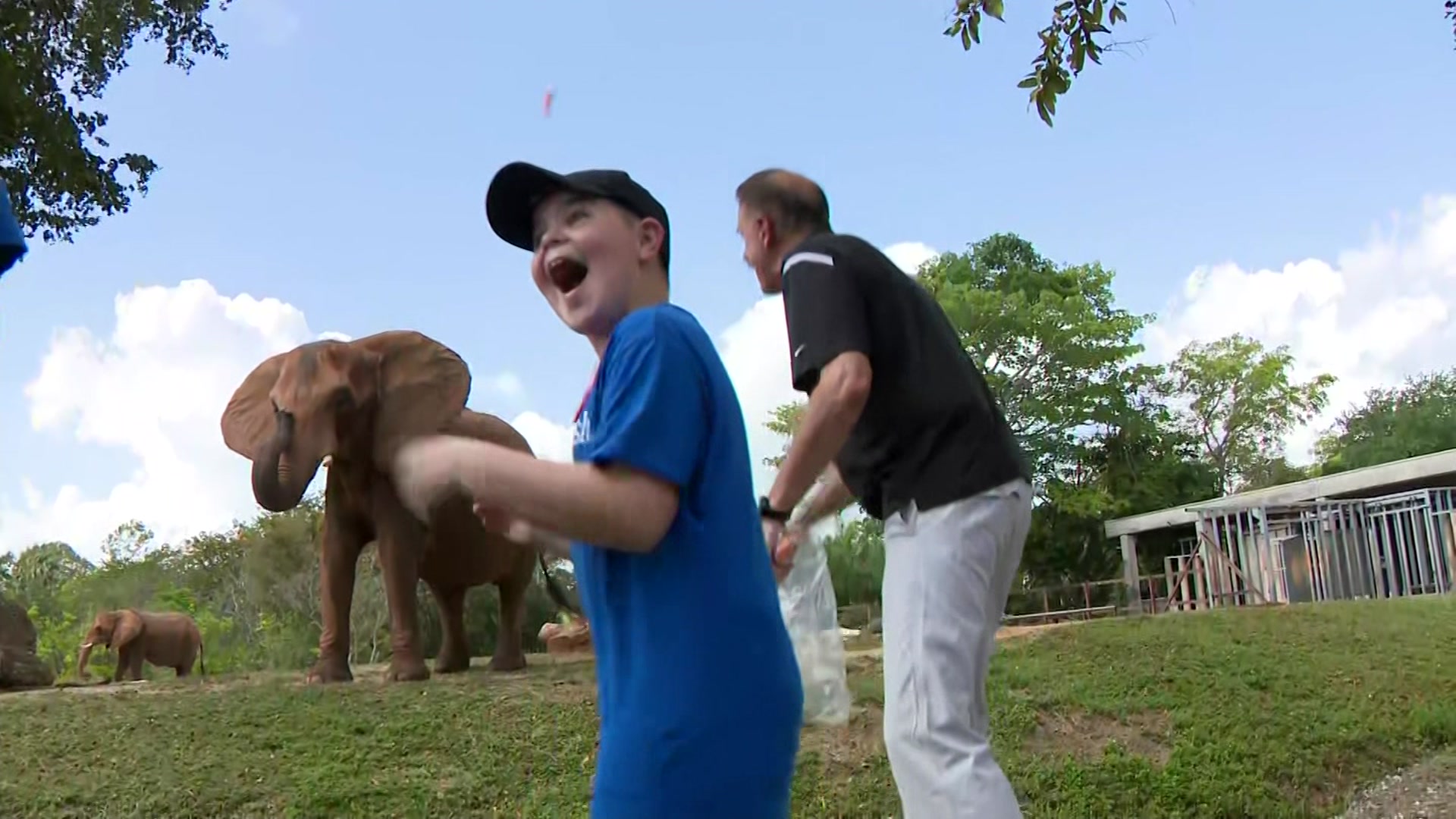 Make-A-Wish Foundation Makes Iowa Boy’s Dreams Come True At Zoo Miami