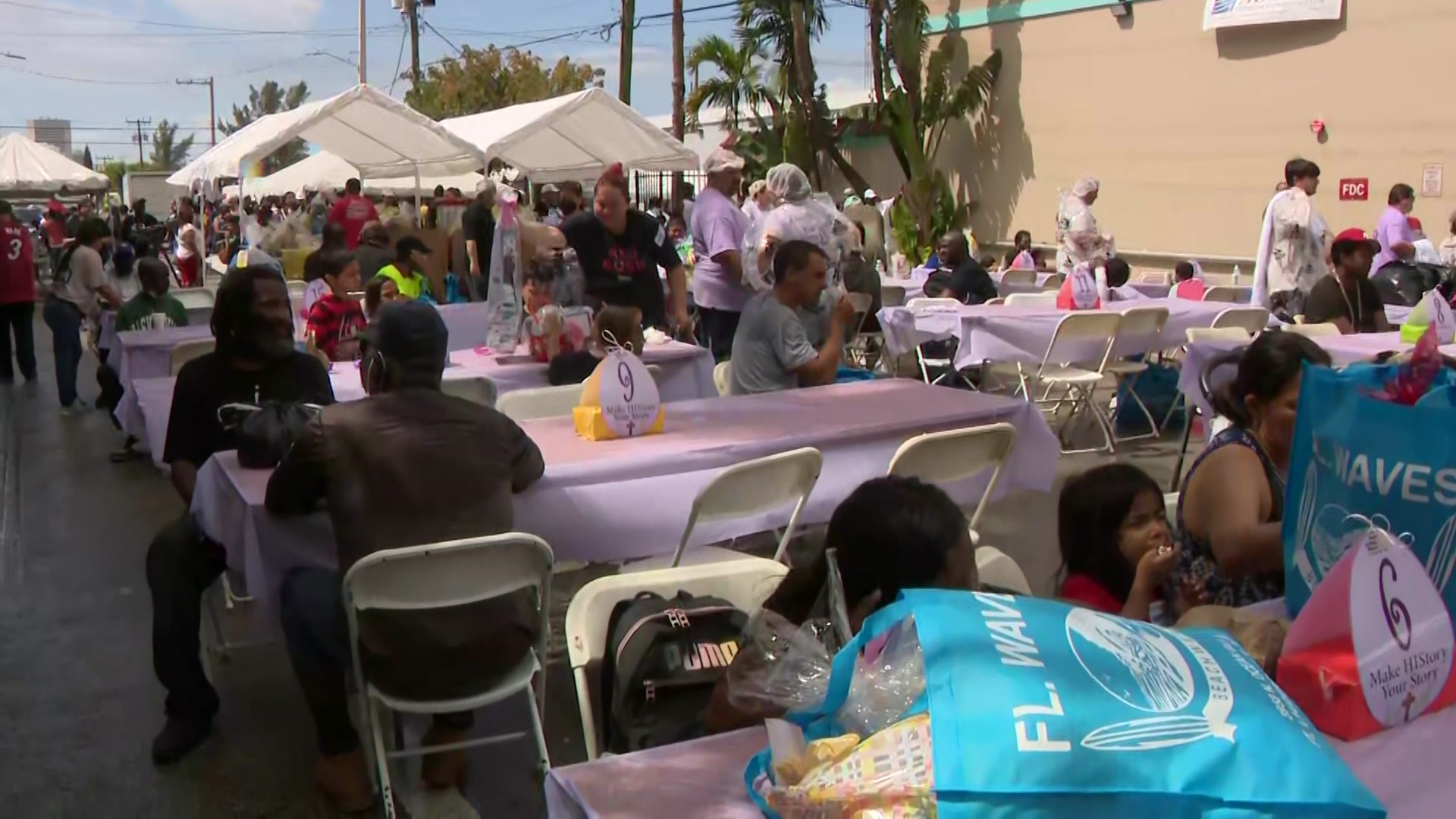 Local Organizations Come Together On Good Friday To Serve Homeless At Miami Rescue Mission