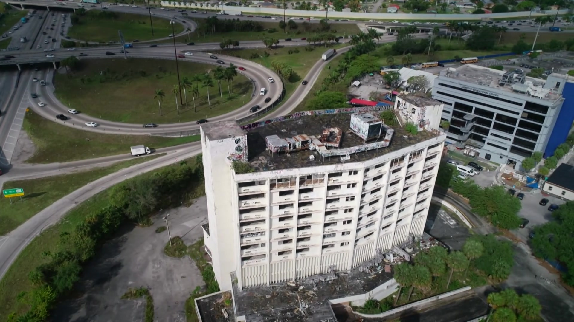Graffiti-Riddled Abandoned Hospital Finally Going To Be Demolished In Miami Gardens