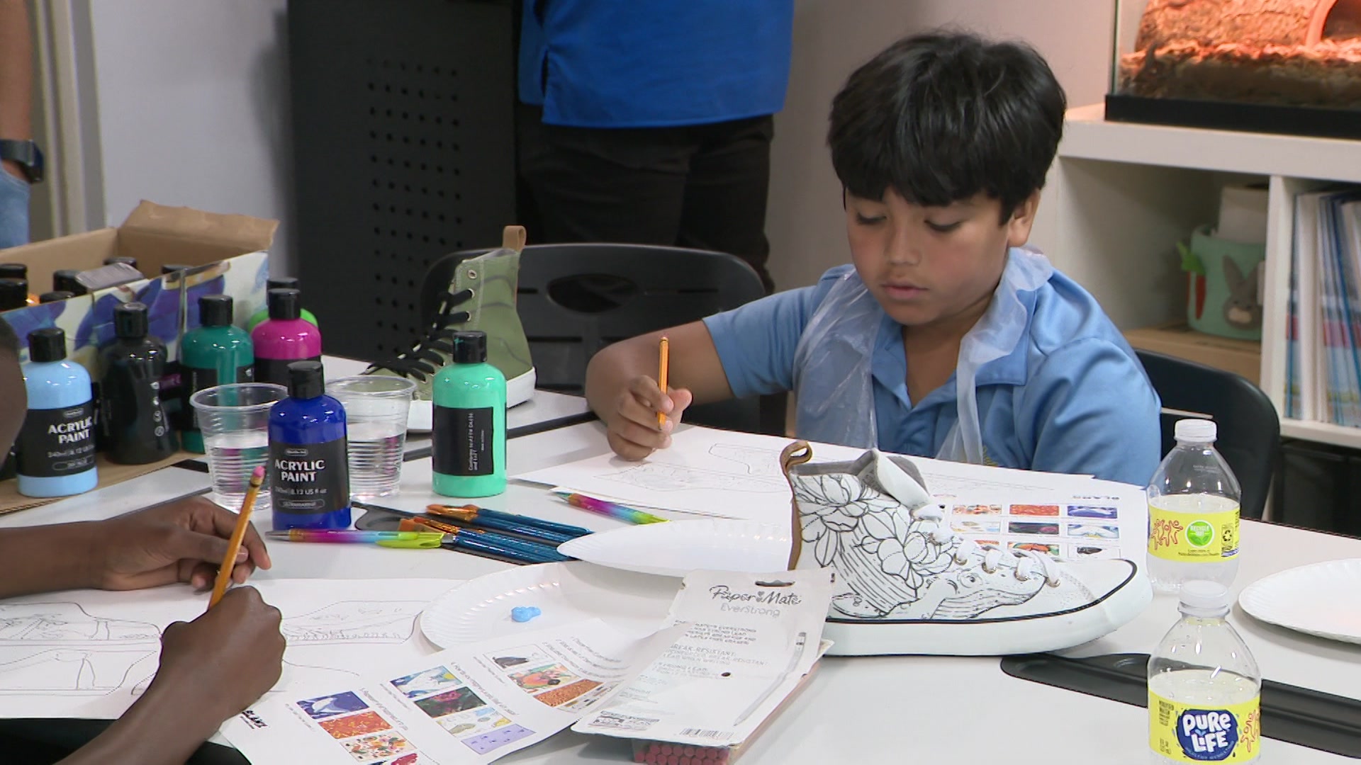 2 South Florida Students On Autism Scale Shine With Ausome Foundation Shoe Design