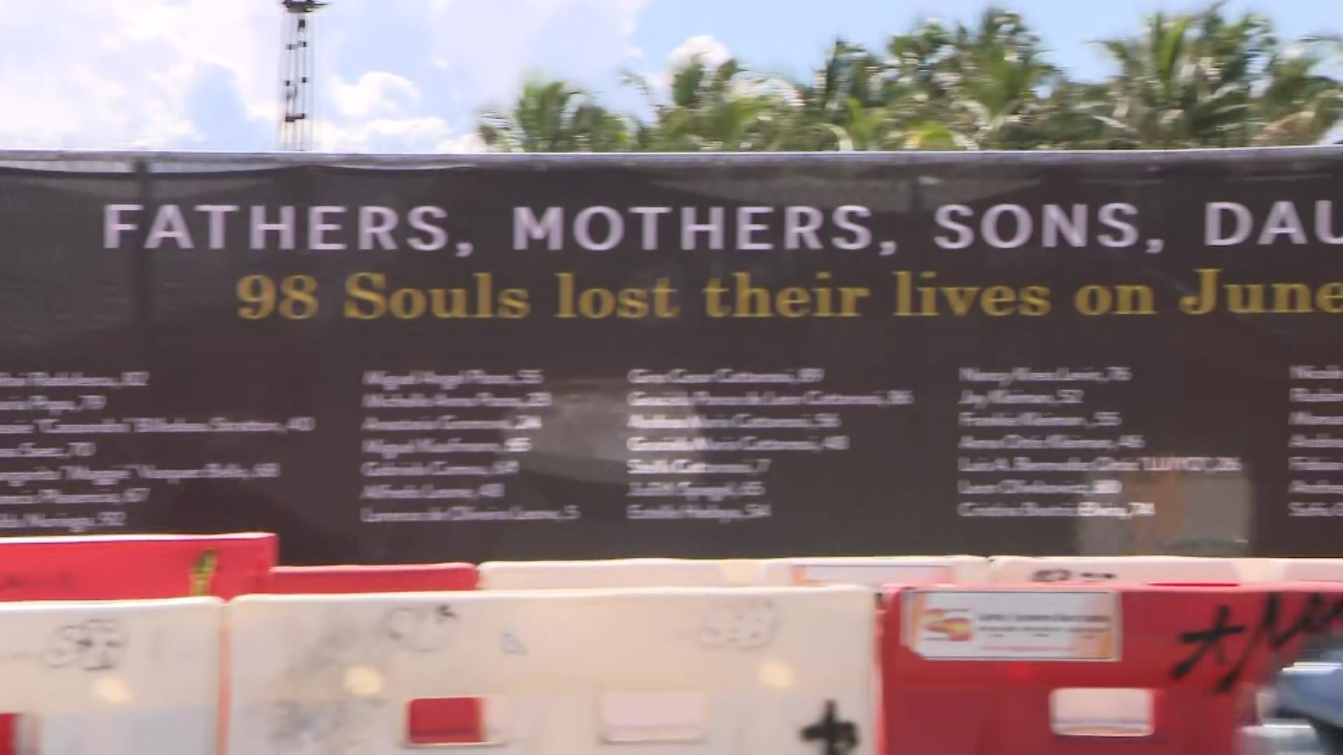 Surfside Memorial Honoring 98 Lives Lost Presented Just Ahead Of 1-Year Condo Collapse Mark