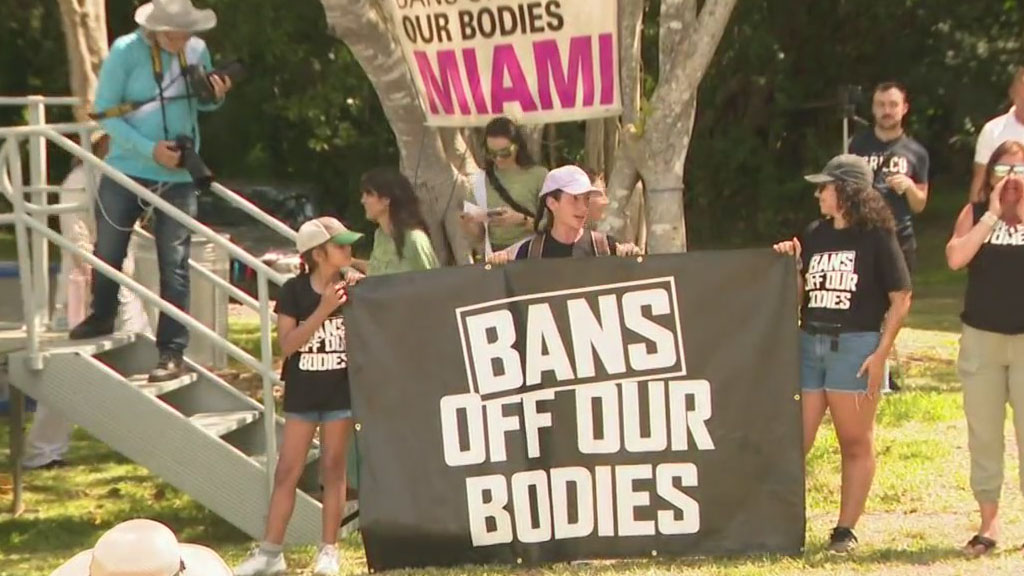 ‘Bans Off Our Bodies’ Rally In Fort Lauderdale In Support Of Abortion Rights