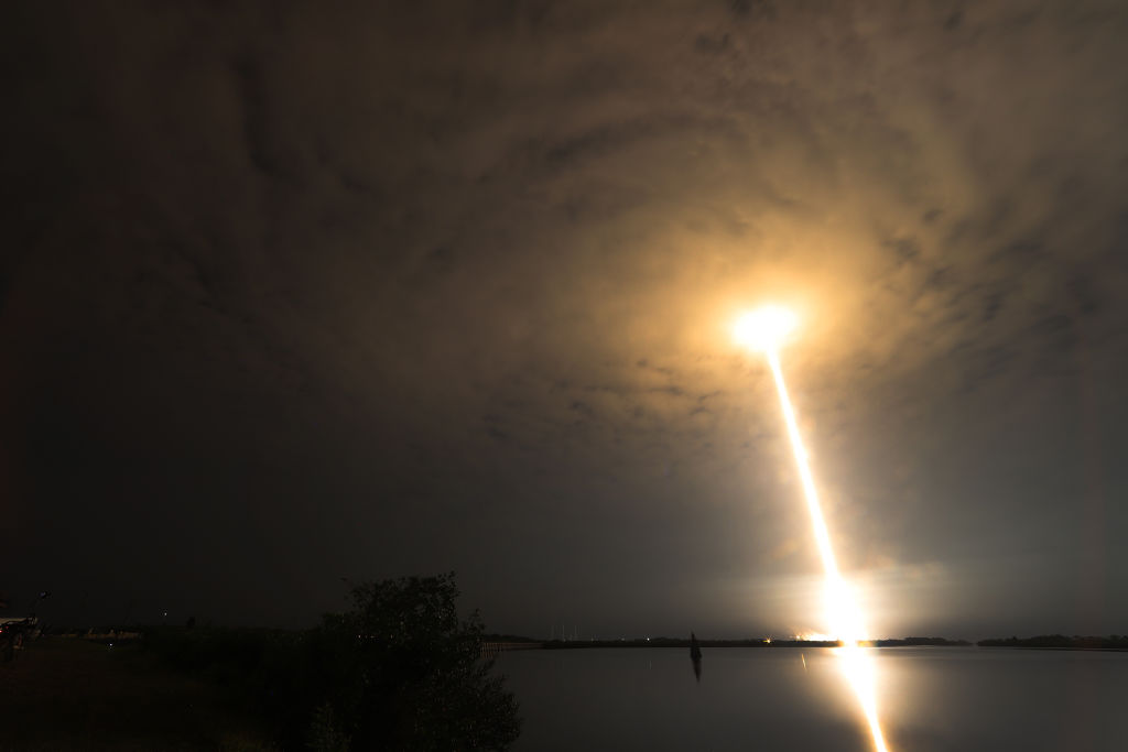 Space Launches Soar in Florida As SpaceX Crew Splashs Down Off Florida Coast